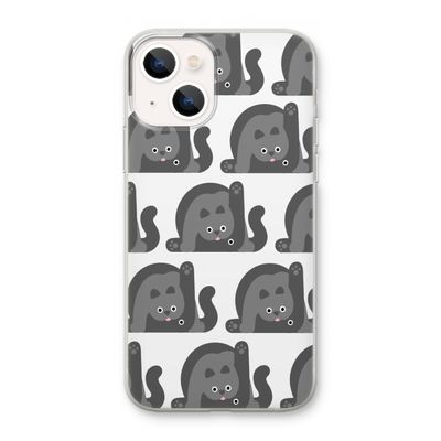 Cats: iPhone 13 mini Transparant Hoesje