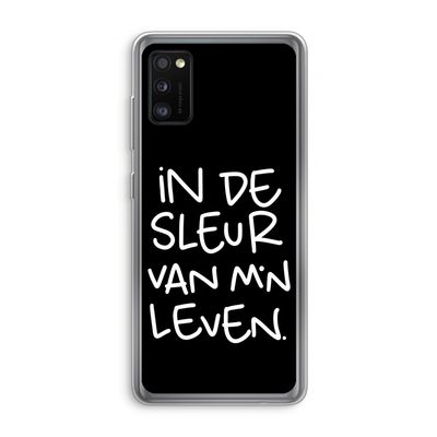 De Sleur: Samsung Galaxy A41 Transparant Hoesje
