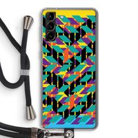 Skew Bee 1: Samsung Galaxy S21 Plus Transparant Hoesje met koord