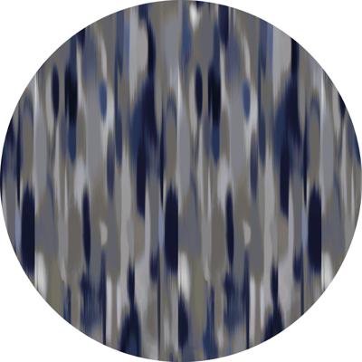 Moooi Carpets - Rond Vloerkleed Akira - Round Navy Low Pile -