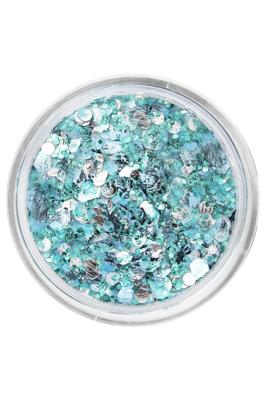 PXP pressed chunky glitter cream turquoise ocean 10 ml