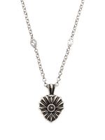 Gucci collier à pendentif cœur - Argent