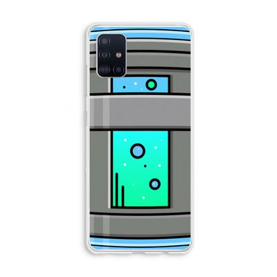 Chug Bottle: Galaxy A51 4G Transparant Hoesje Chug Bottle: Galaxy A51 4G Transparant Hoesje