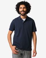 HEMA Heren T-shirt regular grijs (grijs)