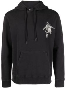 Etudes hoodie Klein Lovelock en coton biologique - Noir