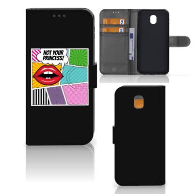 Samsung Galaxy J5 2017 | Wallet Case | met Pasjes | Popart Princess Samsung Galaxy J5 2017 | Wallet Case | met Pasjes | Popart Princess