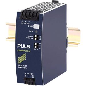 PULS DIN-rail netvoeding 24 V 20 A 480 W Aantal uitgangen: 1 x Inhoud: 1 stuk(s)