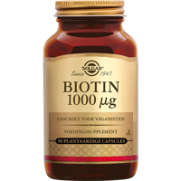Solgar Biotine 1000 mcg Capsules