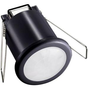Bewegingssensor PIR - Kozolux - 6m - Max 200W - 360D - Inbouw - Rond - Zwart