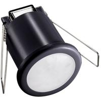 Bewegingssensor PIR - Kozolux - 6m - Max 200W - 360D - Inbouw - Rond - Zwart