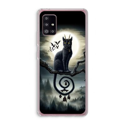 Moonlight Companions: Samsung Galaxy A51 5G Transparant Hoesje