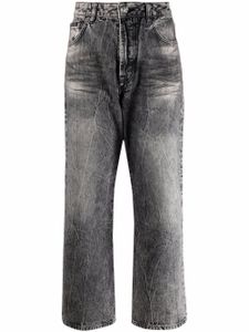 Philipp Plein jean Iconic Plein ample - Gris