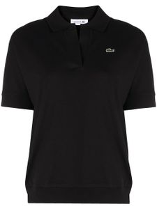 Lacoste polo à logo brodé - Noir