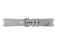 Samsung Galaxy Watch4/Watch4 Classic/Watch5 hybride lederen band ET-SHR89LSEGEU - M/L - zilver - thumbnail