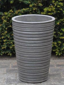 Plantenbak fiber cement 52*36 cm. antraciet