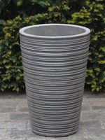 Plantenbak fiber cement 52*36 cm. antraciet