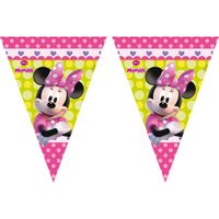 Vlaggenlijn Minnie Mouse Party - 2.3  Meter - thumbnail