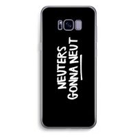 Neuters (zwart): Samsung Galaxy S8 Plus Transparant Hoesje Neuters (zwart): Samsung Galaxy S8 Plus Transparant Hoesje