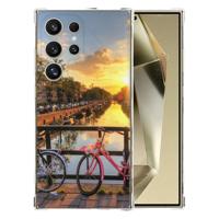 Samsung Galaxy S25 Ultra Hoesje - Amsterdamse Grachten TPU Antishock Samsung Galaxy S25 Ultra Hoesje - Amsterdamse Grachten TPU Antishock