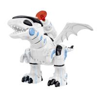 Elektrische mechanische bestrijding dinosaurus kinderen dinosaurus model speelgoed ondersteuning wandelen & verlichting & geluid & start zachte Bulle