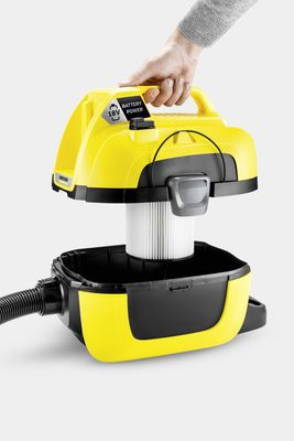 Kärcher Multifunctionele zuiger WD 1 Compact Battery nat- en droogzuiger 1.198-300.0, Accu niet inbegrepen