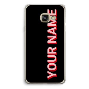 Namecase: Samsung A3 (2017) Transparant Hoesje
