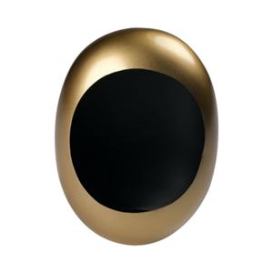 Theelichthouder Metal Egg goud 21cm