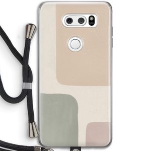 Geo #7: LG V30 Transparant Hoesje met koord