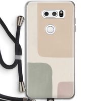 Geo #7: LG V30 Transparant Hoesje met koord