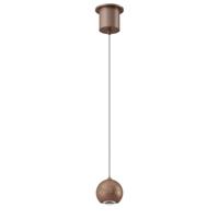 Artdelight Hanglamp bolMiami brons Ø 10cm - HL MIAMI BG