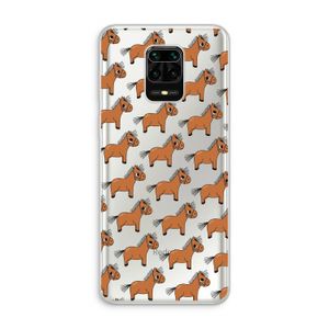 Pony: Xiaomi Redmi Note 10 Lite Transparant Hoesje