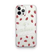 Don't forget to have a great day: iPhone 12 Pro Transparant Hoesje