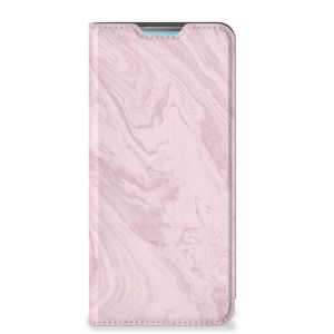 Samsung Galaxy A53 Standcase Marble Pink - Origineel Cadeau Vriendin