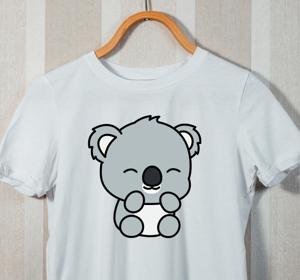 Schattig koala beer t-shirt