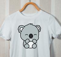 Schattig koala beer t-shirt