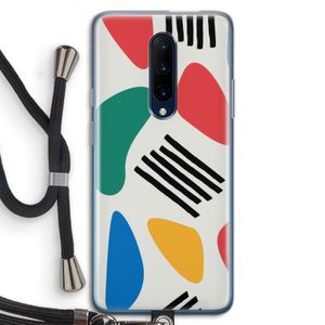 Illustratieve pop 1: OnePlus 7 Pro Transparant Hoesje met koord
