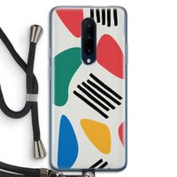 Illustratieve pop 1: OnePlus 7 Pro Transparant Hoesje met koord Illustratieve pop 1: OnePlus 7 Pro Transparant Hoesje met koord