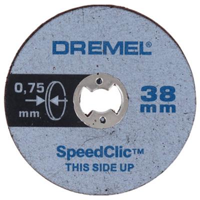 Dremel SC409 2615S409JB Doorslijpschijf recht 38 mm 5 stuk(s) Metaal