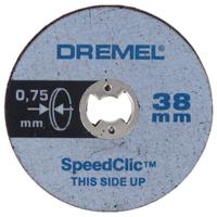 Dremel SC409 2615S409JB Doorslijpschijf recht 38 mm 5 stuk(s) Metaal