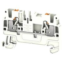 Weidmüller 2690460000 Aardingsklem Push-In-klem, Steekaansluiting Wit 50 stuk(s)