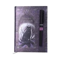 Nemesis Now Embossed Witches Spell Book A5 Journal with Pen P6