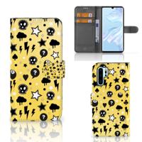 Telefoonhoesje met Naam Huawei P30 Pro Punk Geel
