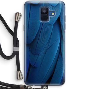 Pauw: Samsung Galaxy A6 (2018) Transparant Hoesje met koord