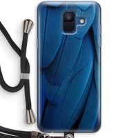 Pauw: Samsung Galaxy A6 (2018) Transparant Hoesje met koord