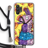 Loot Burger: Samsung Galaxy A32 5G Transparant Hoesje met koord