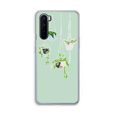 Hang In There: OnePlus Nord Transparant Hoesje