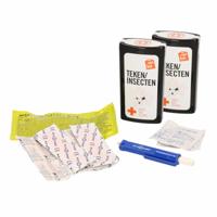 RFX Care tekentang - 2x - tekenpincet - mini EHBO setje/kit - Teek/teken verwijderen set