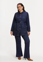 Yoek Pantalon bootleg DENIM | Blauw | Maat 42/44