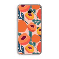 Perzik: Samsung Galaxy J4 Plus Transparant Hoesje