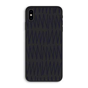 Marrakech Zigzag: iPhone XS Max Biologisch afbreekbaar hoesje